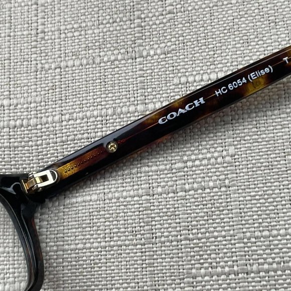 Coach Women Eyeglasses Frame Brown Tortoise ELISE 52[]16 135 Glasses - Picture 7 of 12